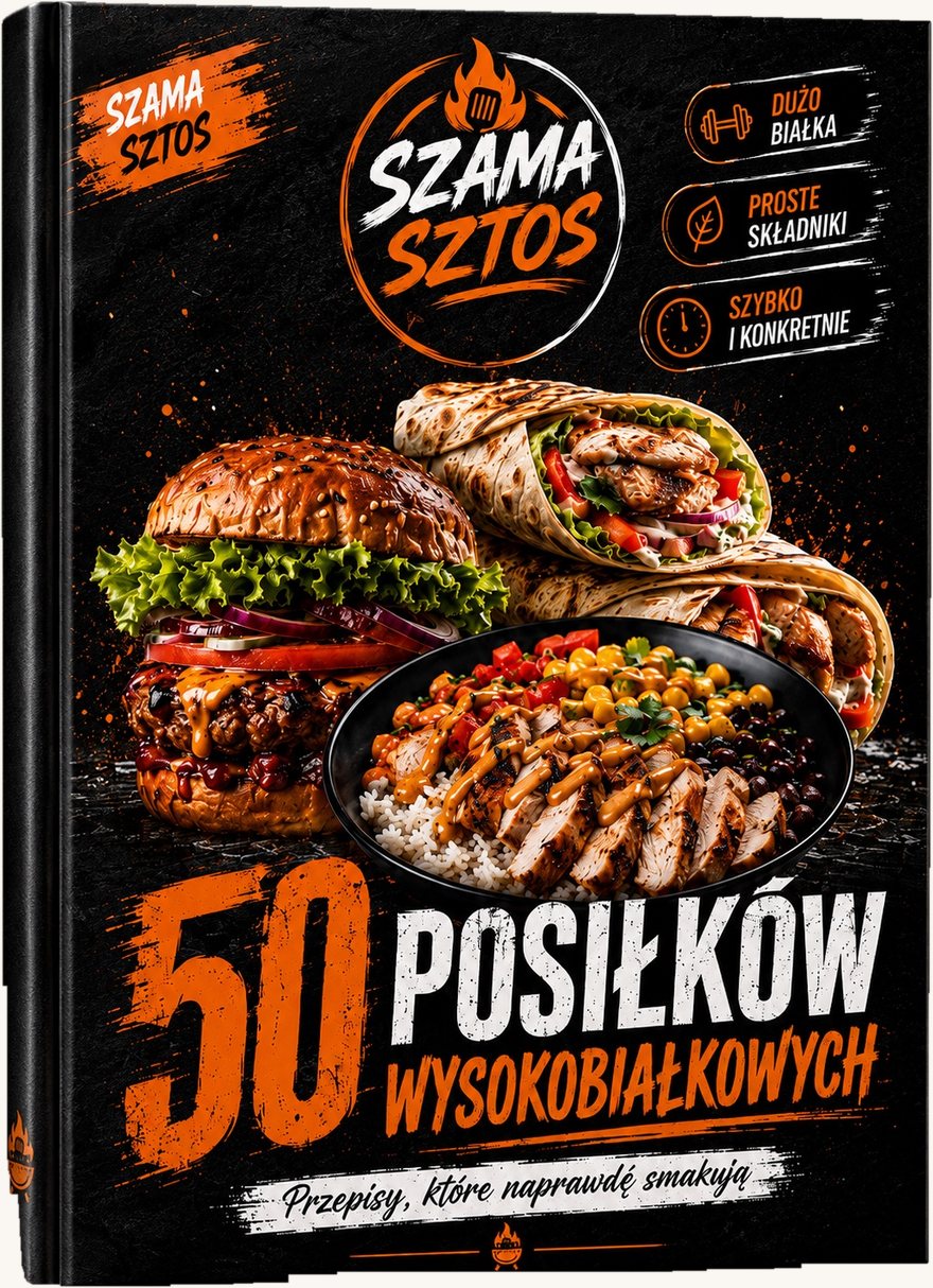 E-book Szama Sztos — 50 posiłków wysokobiałkowych