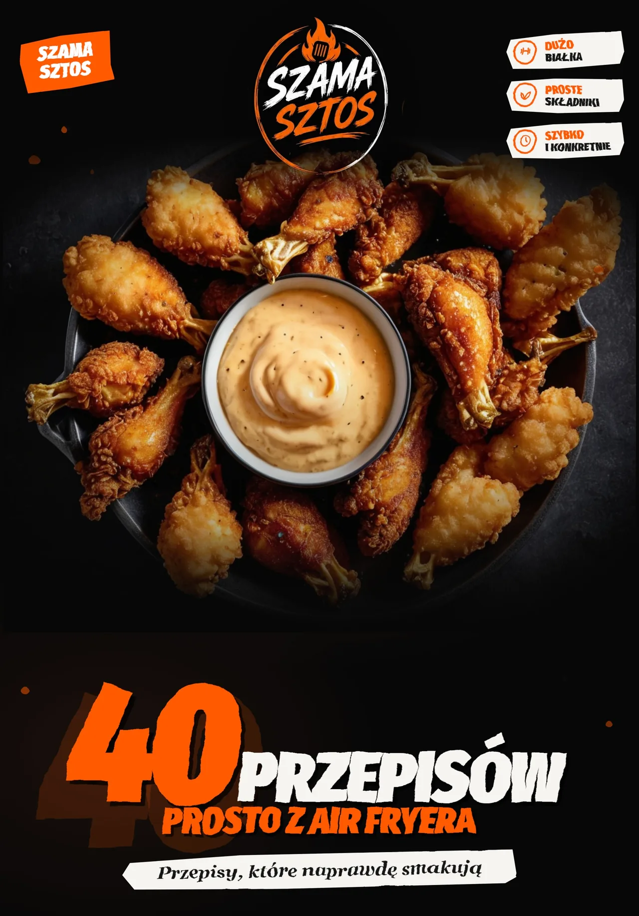 Okładka e-booka Air Fryer Sztos