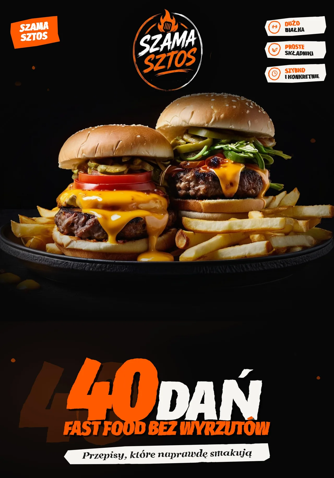 Okładka e-booka Domowy Fast Food Sztos